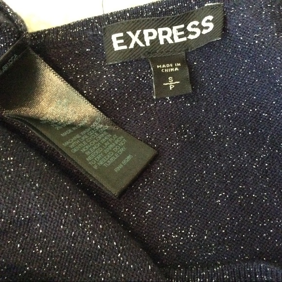 Express Shimmer Knit Bodycon Dress - Picture 4 of 5